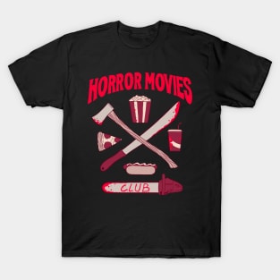 Horror Movies Club T-Shirt